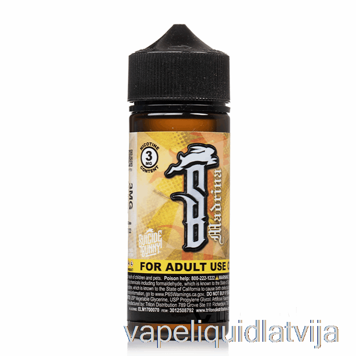 Madrina - Suicide Bunny - 120ml 3mg Vape šķidrums